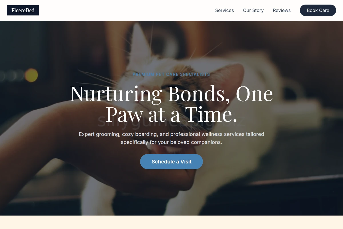 FleeceBed Animal Care