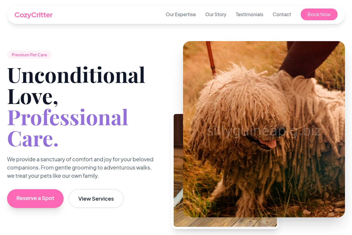 CozyCritter Pet Services