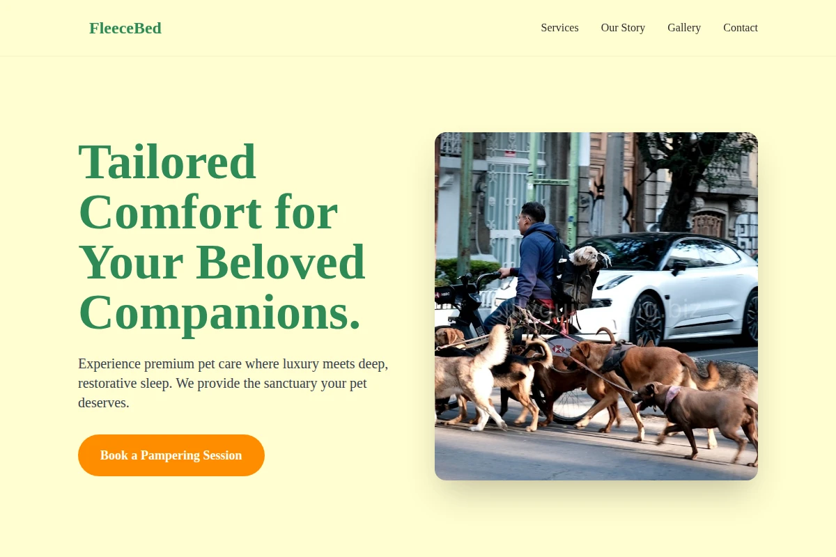FleeceBed Pet Services