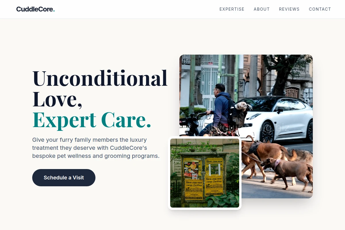 CuddleCore Pet Services