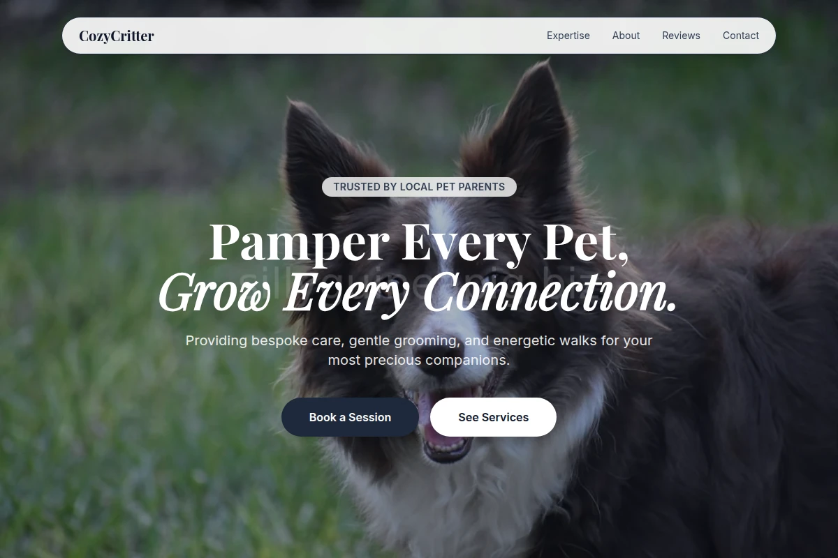 CozyCritter Pet Services